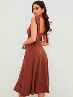 Elegant Mid-Length Dress