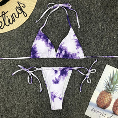 Tie-Dye Micro Bikini