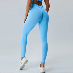 Ripple Seam High Waist Leggings