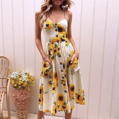 Sunflower Sundress