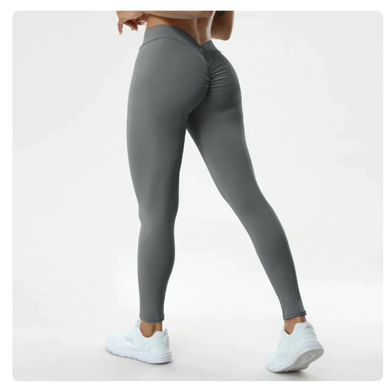 Ripple Seam High Waist Leggings